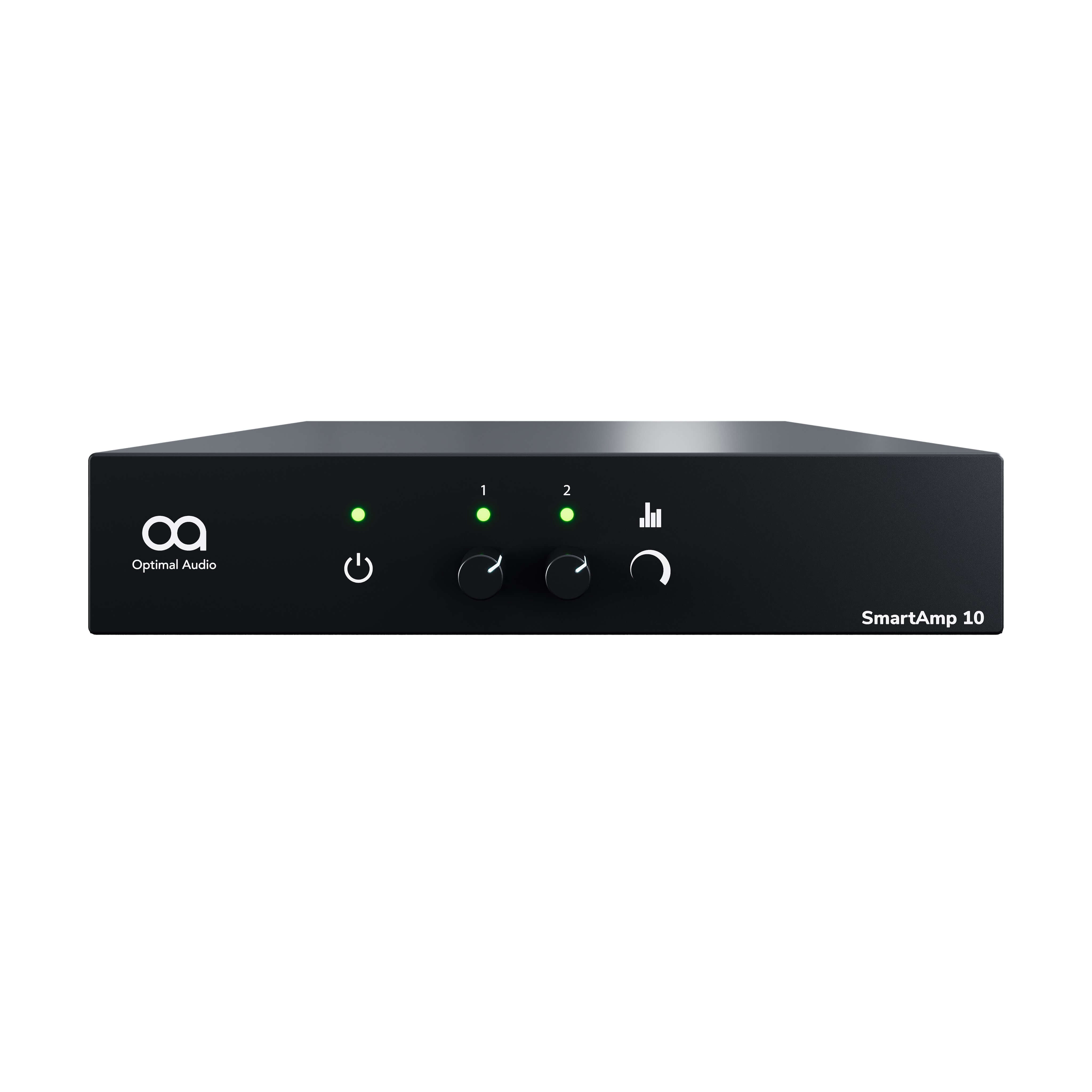 Optimal Audio SmartAmp 10 - 2 x 125W Amplifier with Integral DSP, front