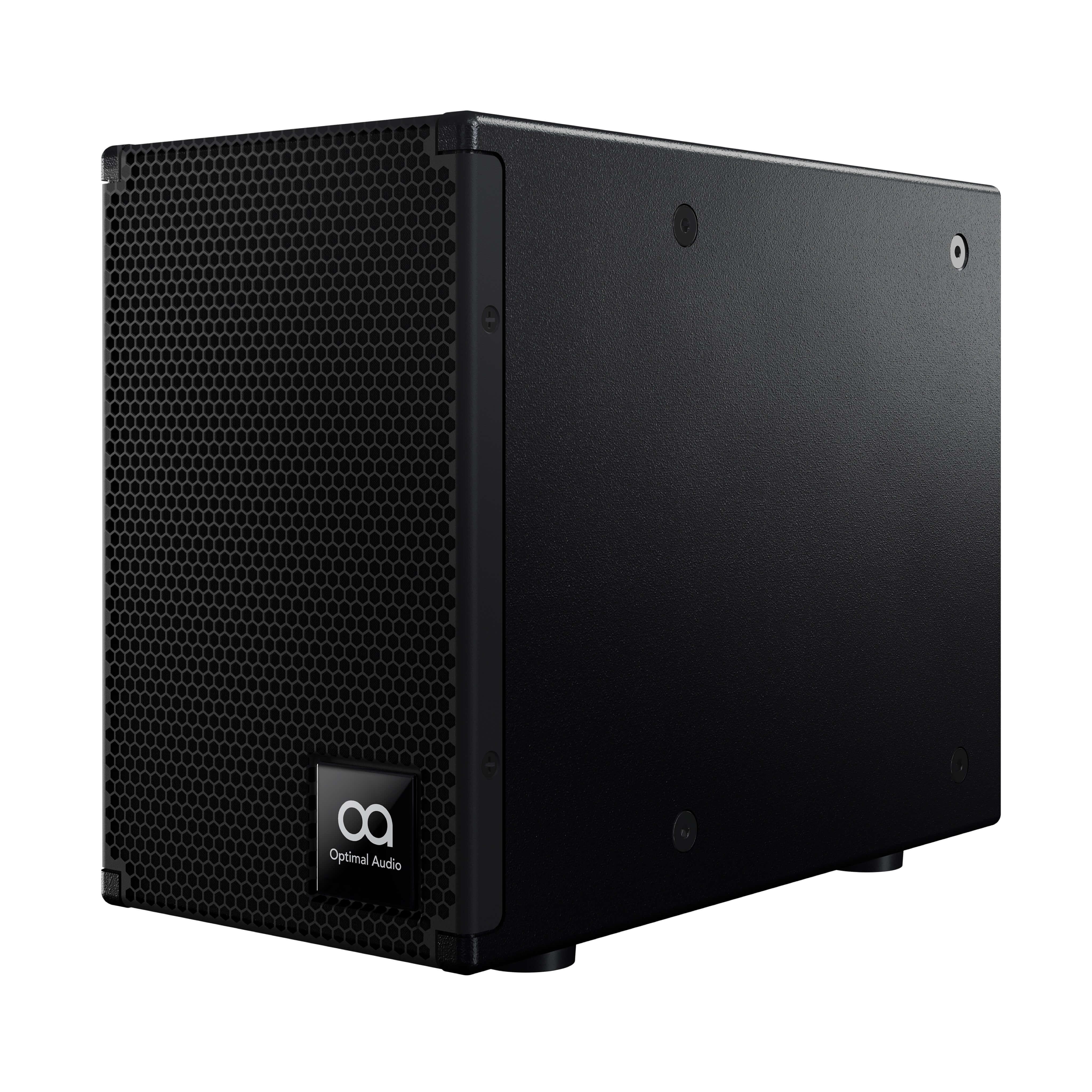 Optimal Audio Sub 6 - 6-inch Passive Subwoofer, Ultra-Compact, vertical