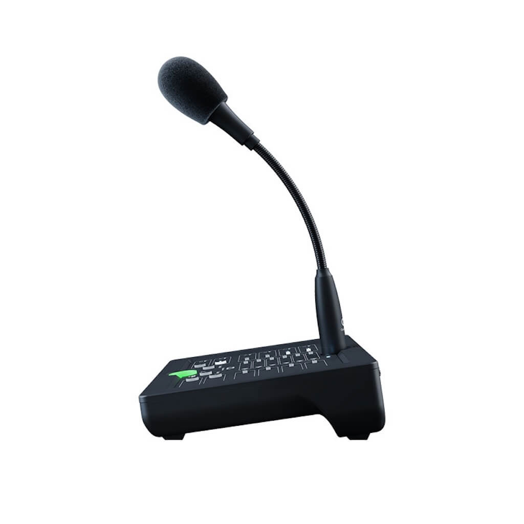 Optimal Audio Talk 8 - 8 Zone Digital Paging Station, side