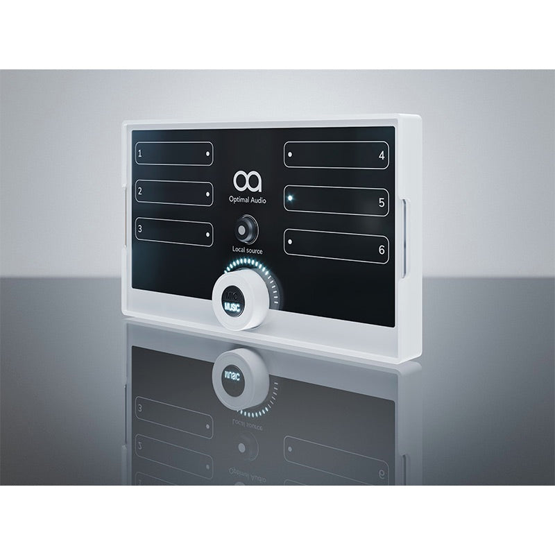 Optimal Audio ZonePad 1 - Single Zone Wall Controller, studio
