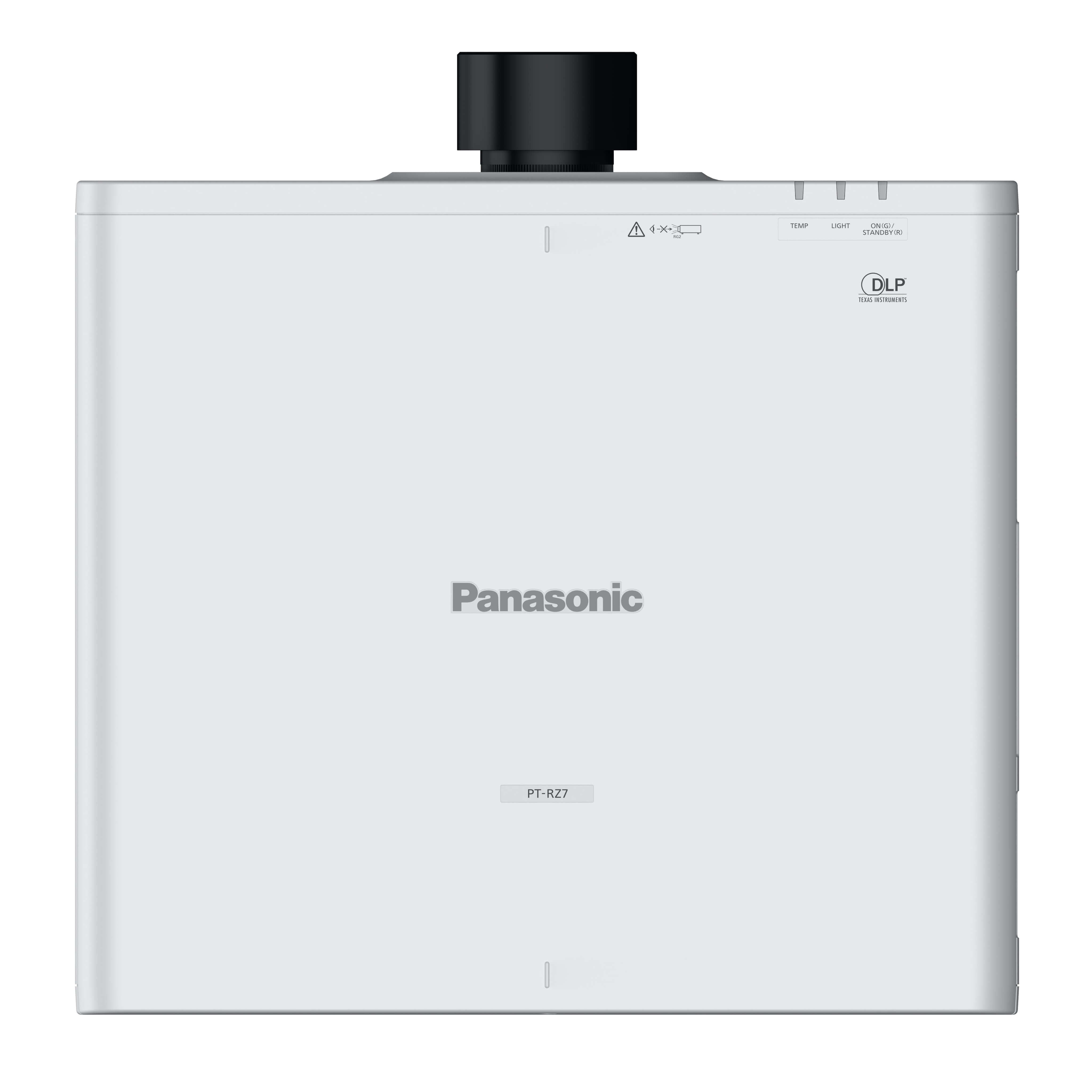 Panasonic PT-RZ7 RZ6 - 1-Chip DLP WUXGA Laser Projector, top