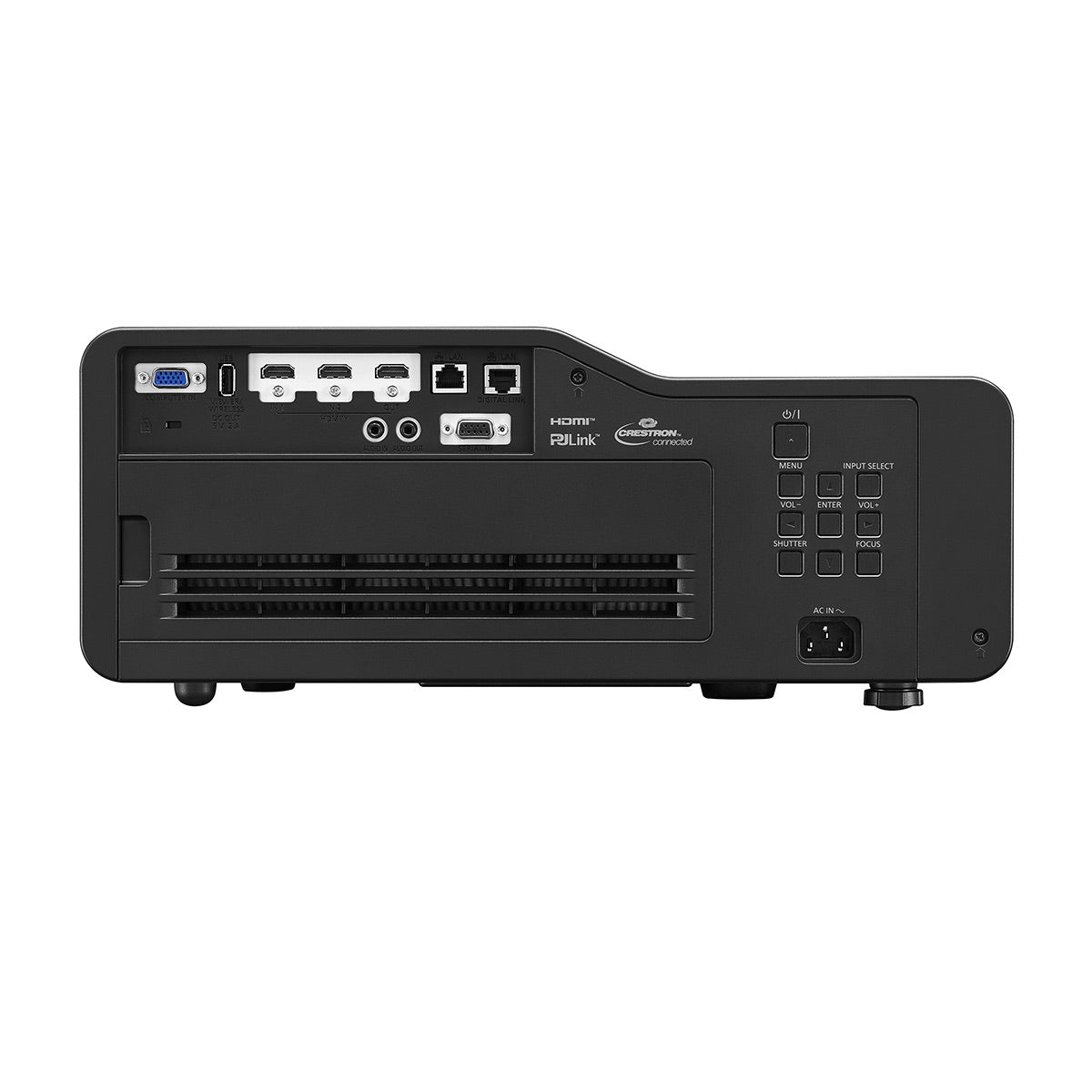 Panasonic PT-CMZ50BU - Ultra-Short Throw LCD Laser WUXGA Projector, side control