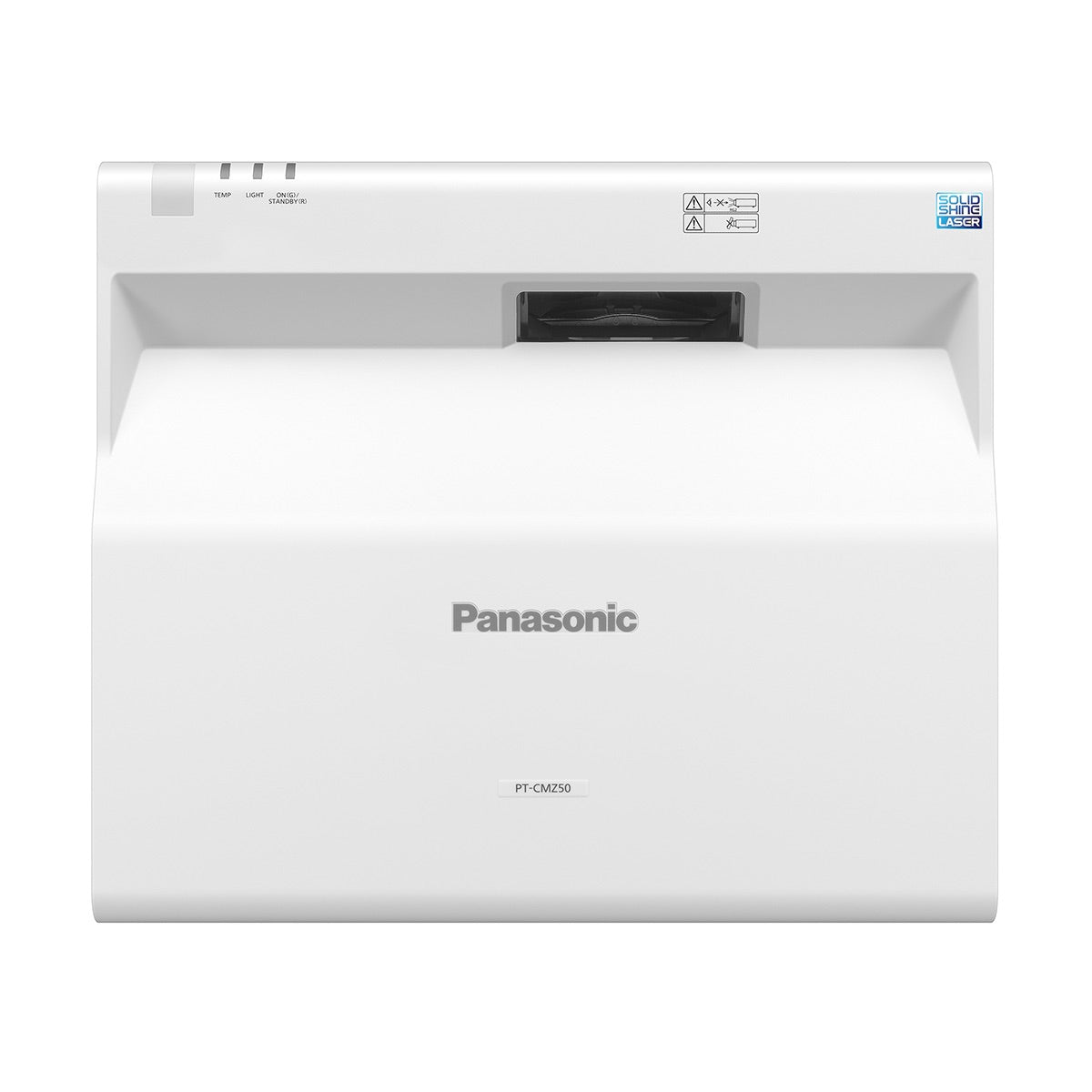 Panasonic PT-CMZ50U - Ultra-Short Throw LCD Laser WUXGA Projector, top