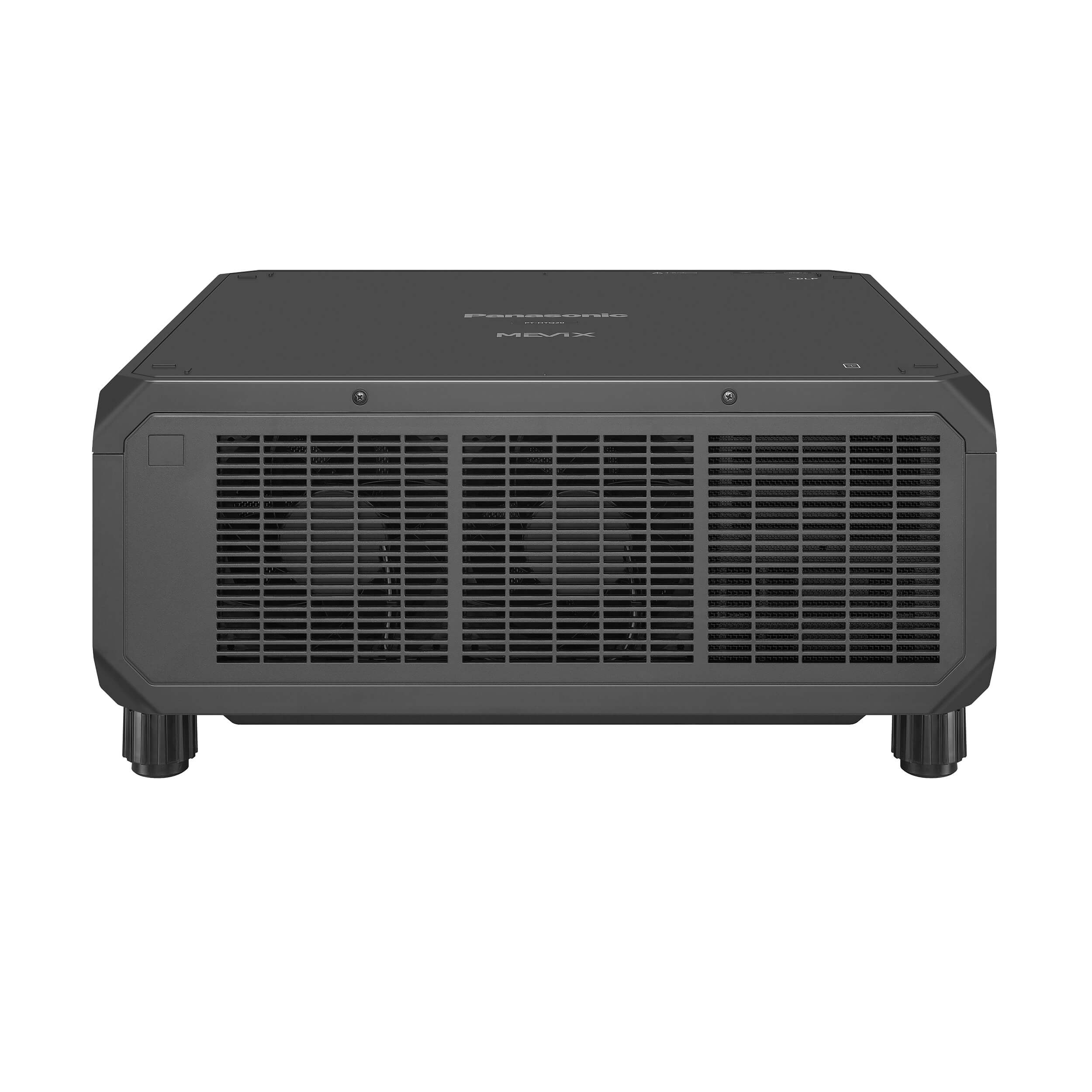Panasonic PT-HTQ20U - 1-Chip DLP 4K Laser Projector (lens not included), rear