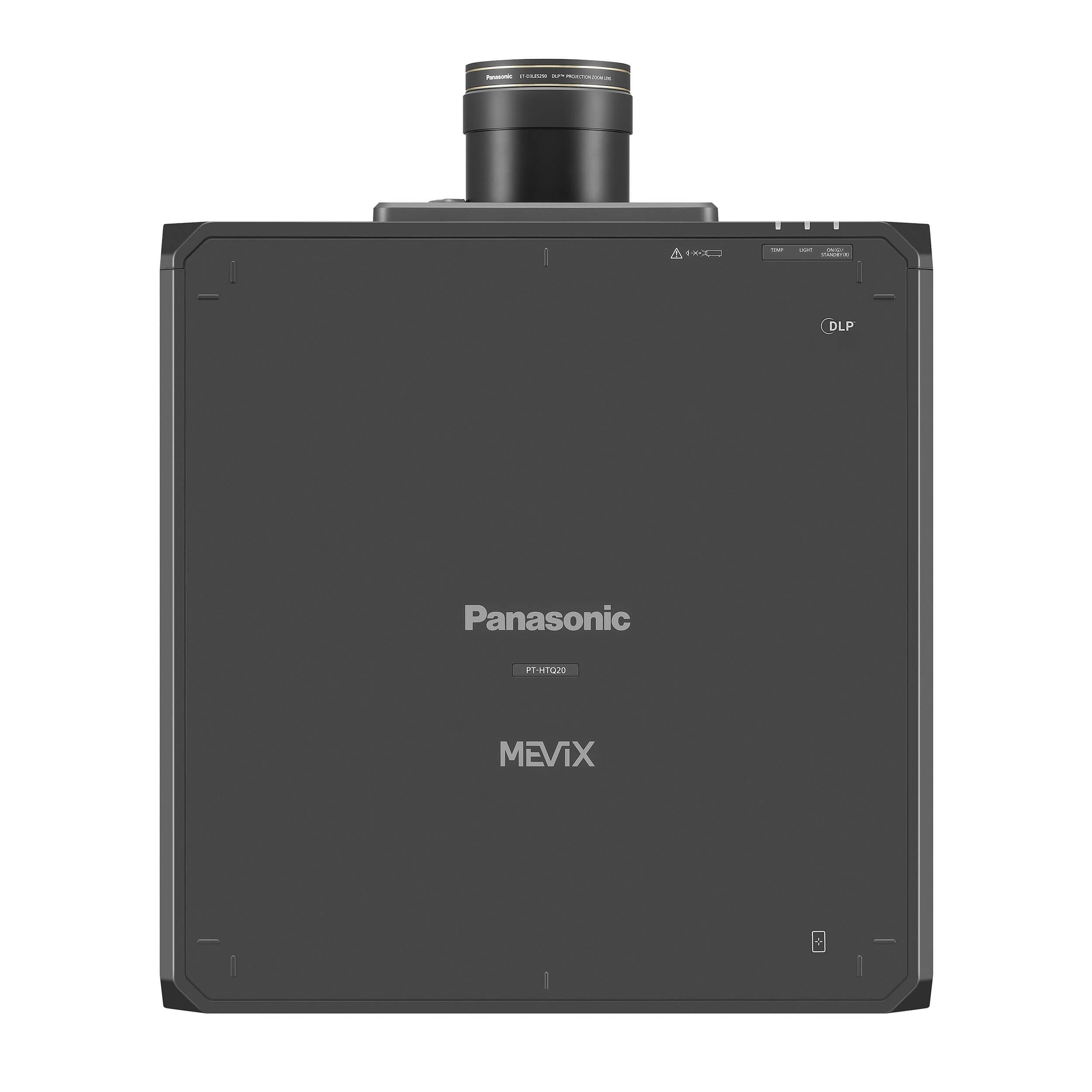 Panasonic PT-HTQ20U - 1-Chip DLP 4K Laser Projector (lens not included), top