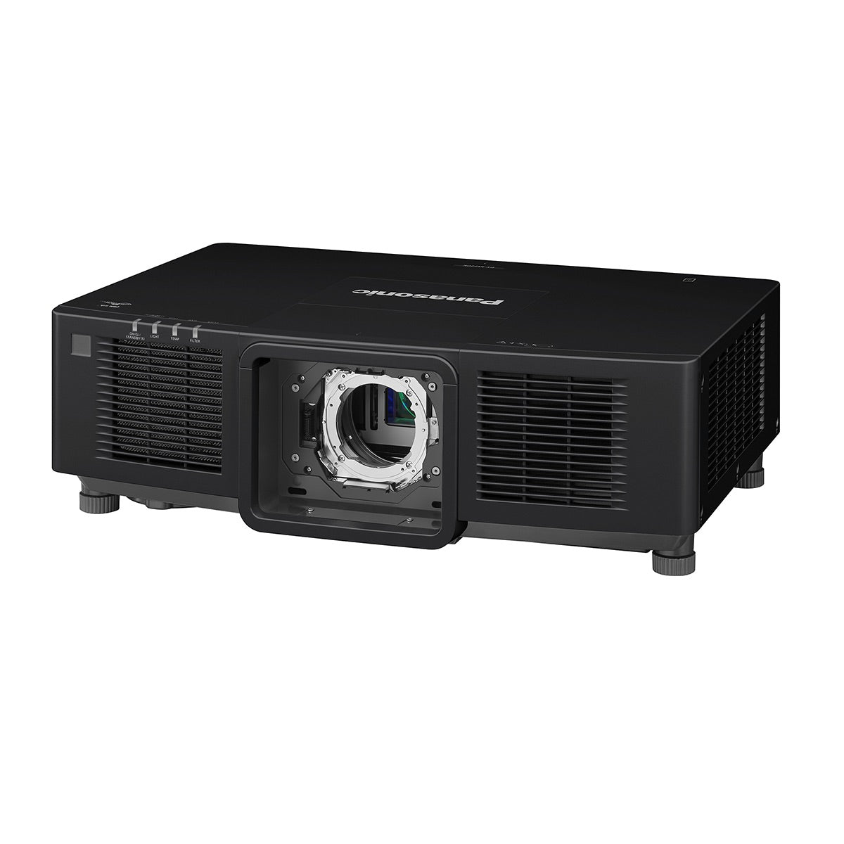 Panasonic PT-MZ17KLBU - 3LCD Laser WUXGA Projector, No Lens, slant