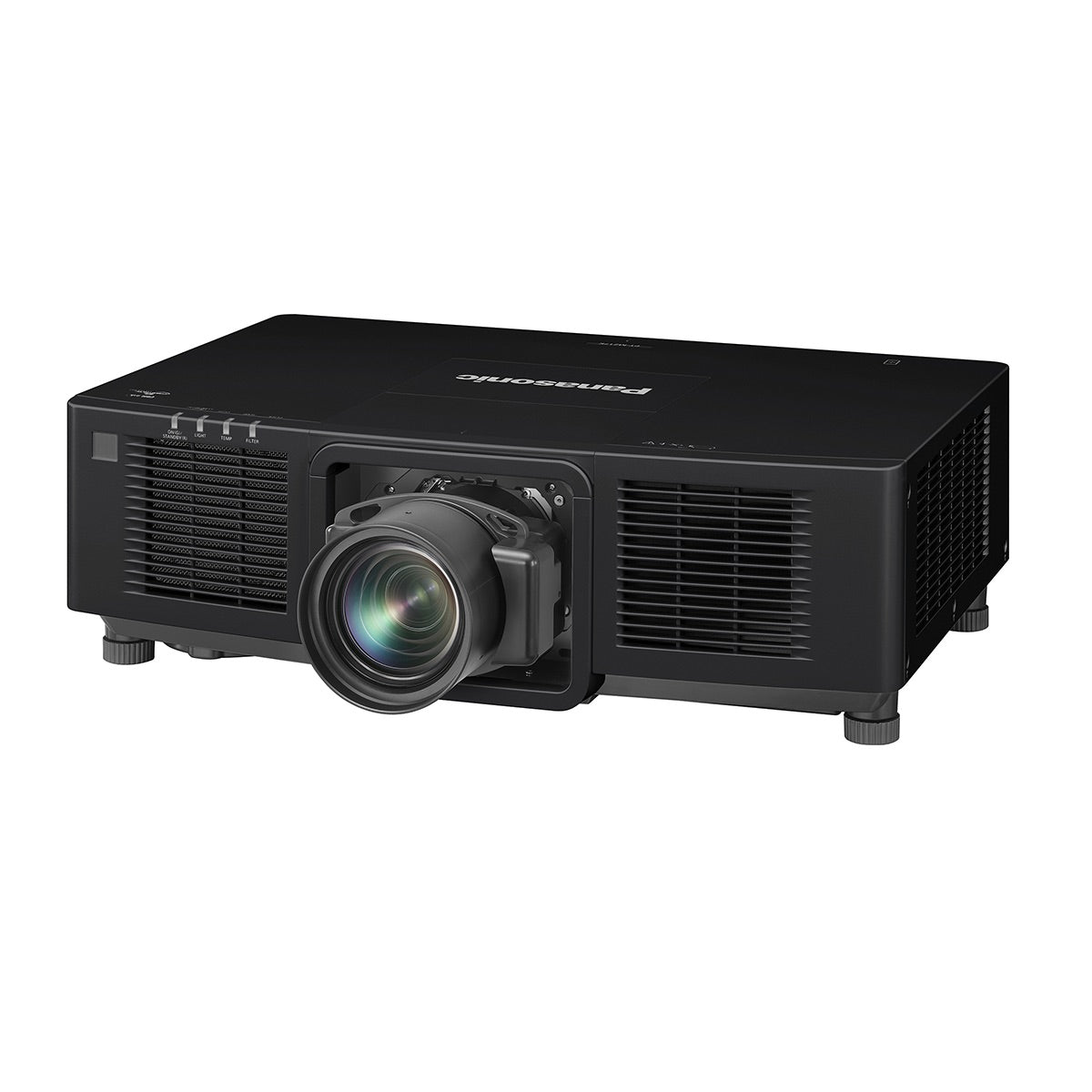 Panasonic PT-MZ17KLBU - 3LCD Laser WUXGA Projector, Lens not included, slant