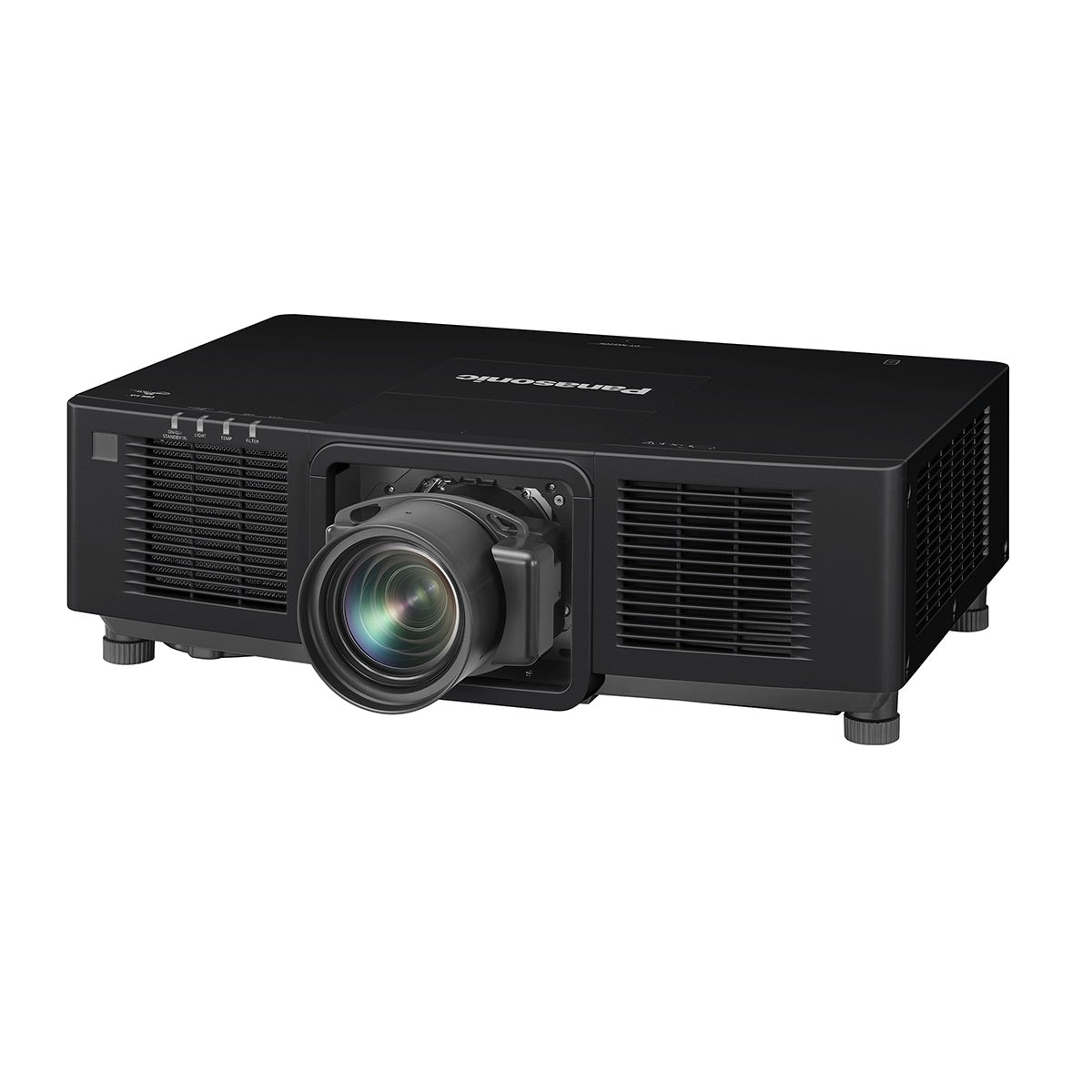 Panasonic PT-MZ20KLBU - 3LCD Laser WUXGA Projector, Lens not included, slant