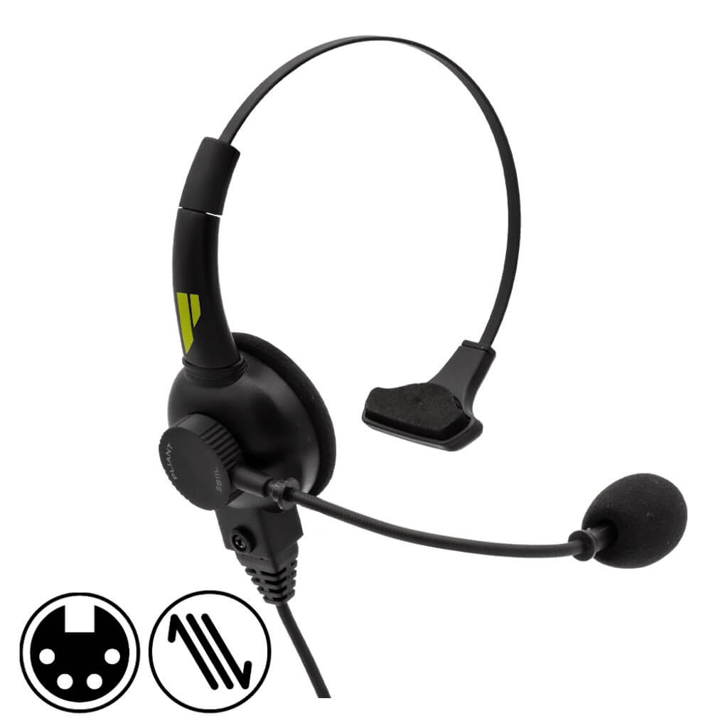 Pliant Technologies SB11L2-4F SmartBoom LITE Single-Ear Headset