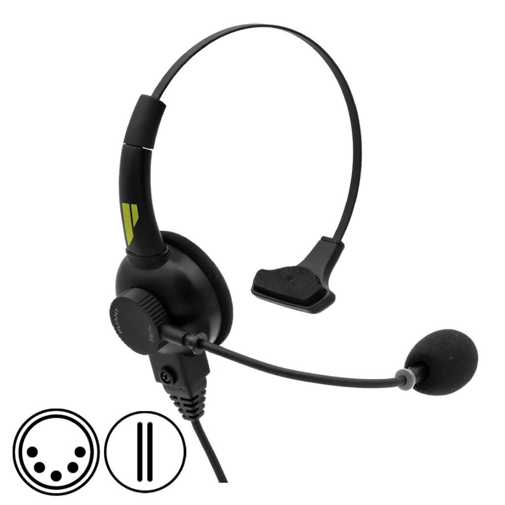 Pliant Technologies SB11L2E-5M SmartBoom LITE Single-Ear Headset