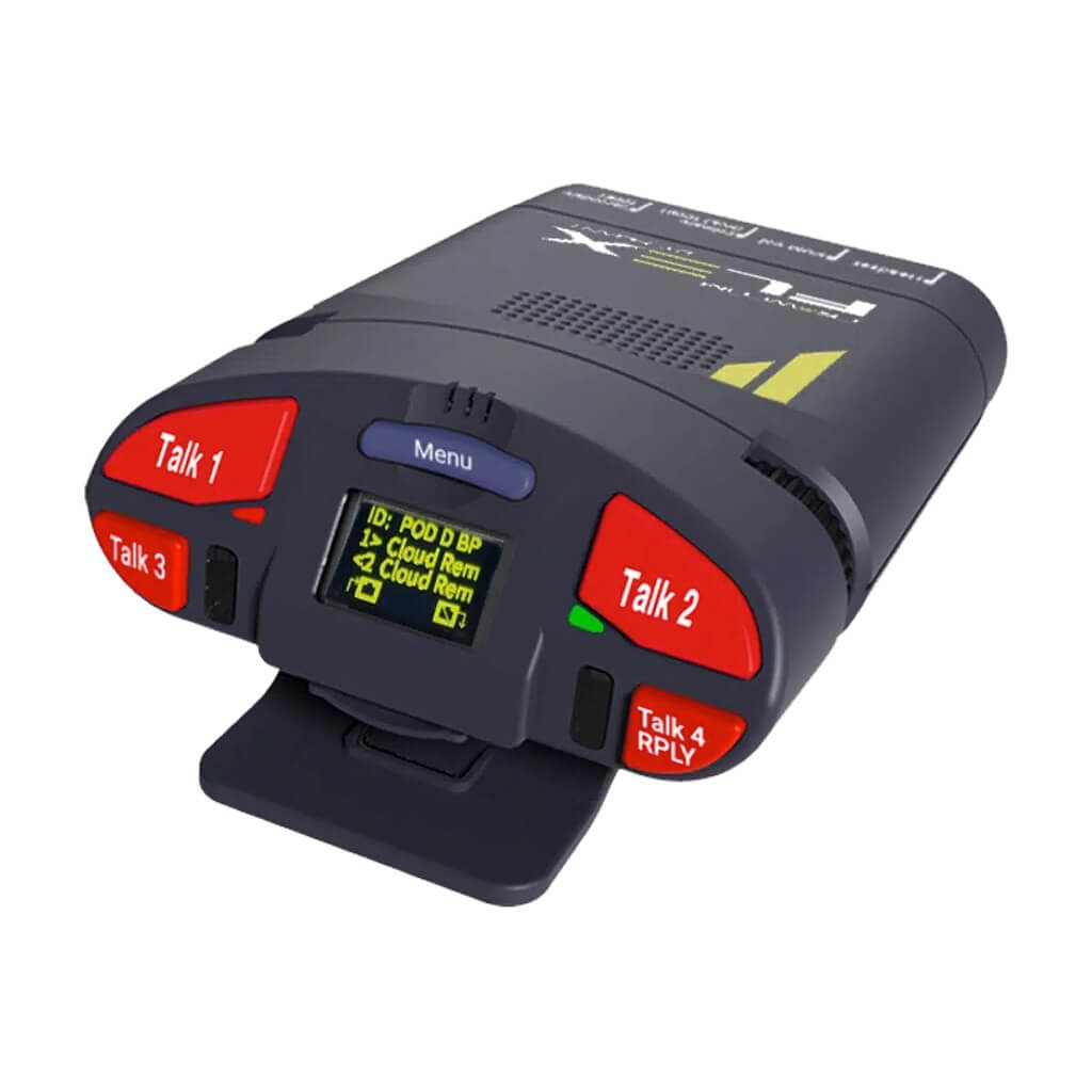 Pliant Technologies CBP-24 - CrewCom FLEX 4-ch Beltpack, top