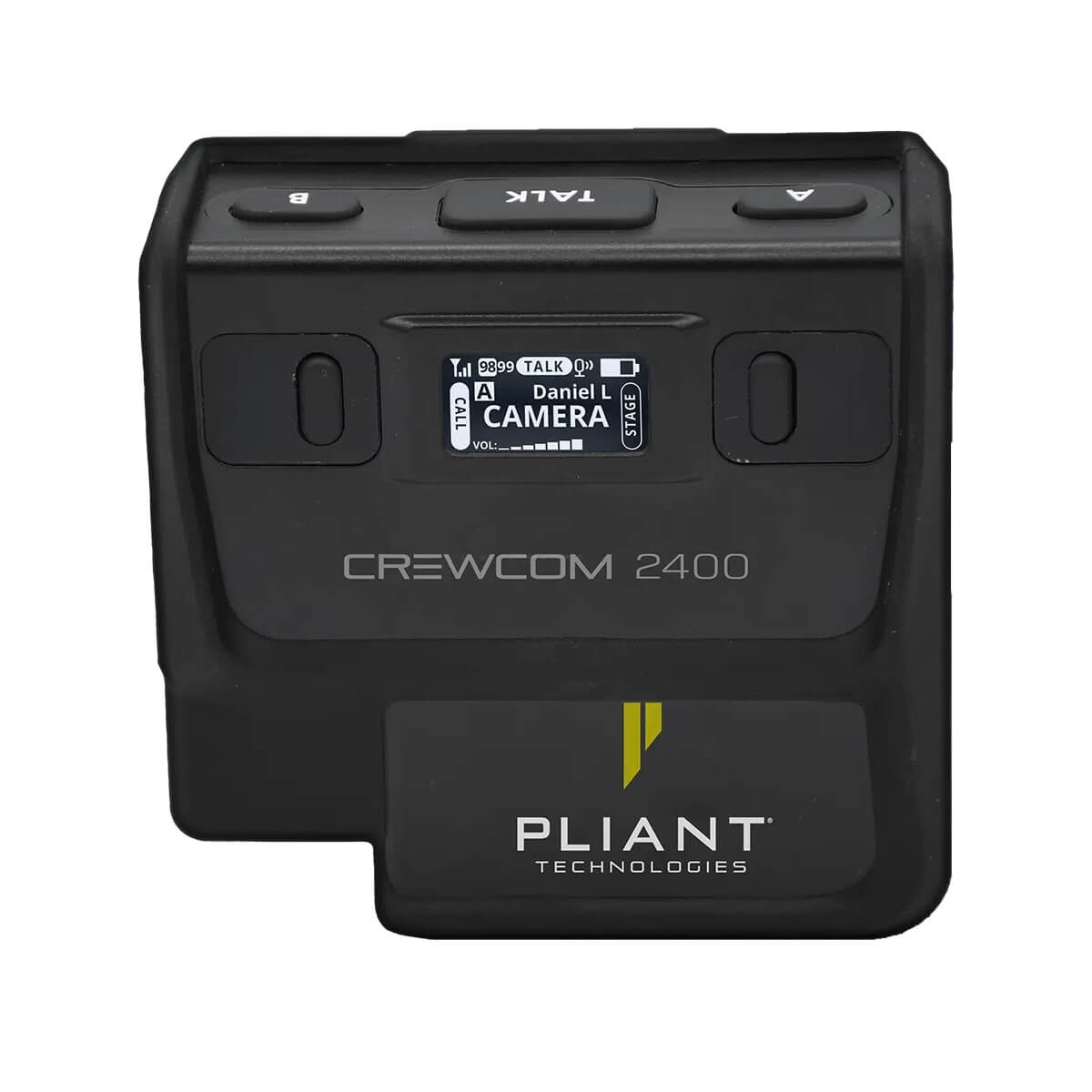Pliant Technologies CRP-C12-2400 - CrewCom 2.4GHz Compact Radio Pack