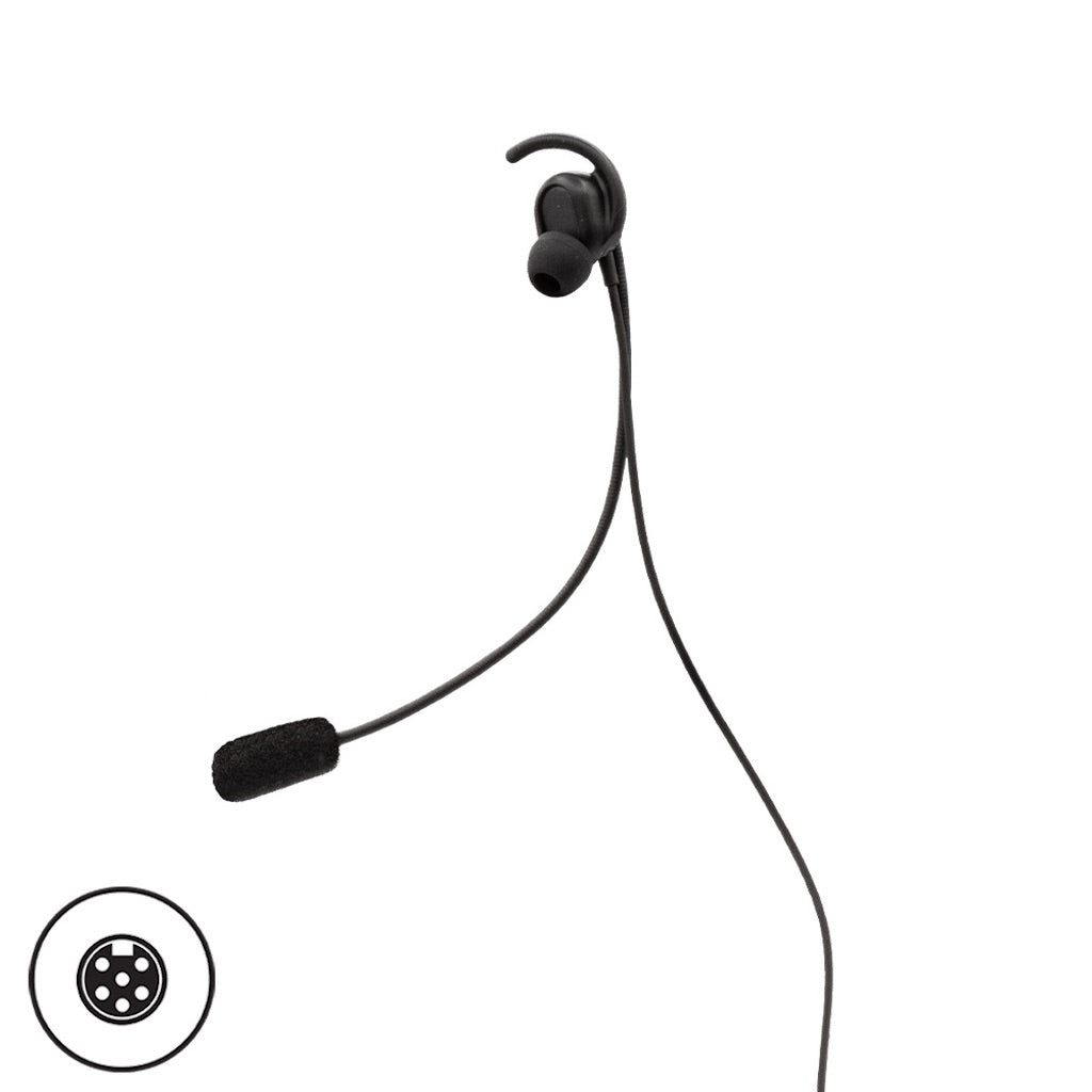 Pliant Technologies PHS-IEHU-TA6F - Universal Fit Electret Headset