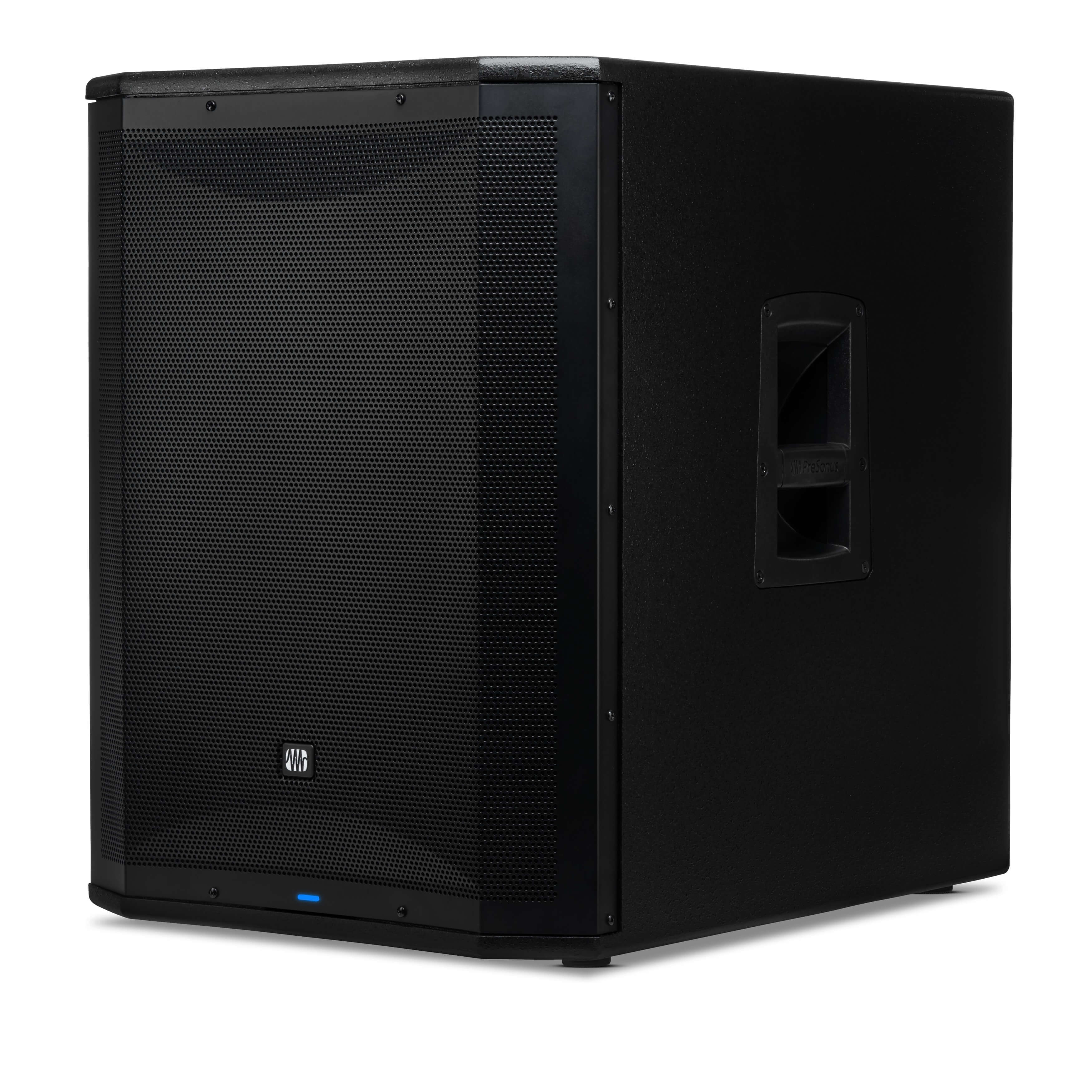 PreSonus Air XD Sub 18 - 18" Extended Definition Active Subwoofer, angle left