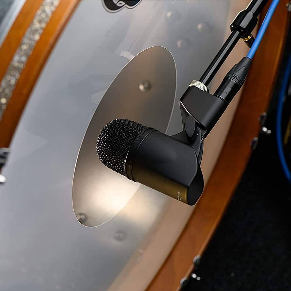 PreSonus BD-1 cardioid dynamic microphone for kick drums and bass amps, on stage