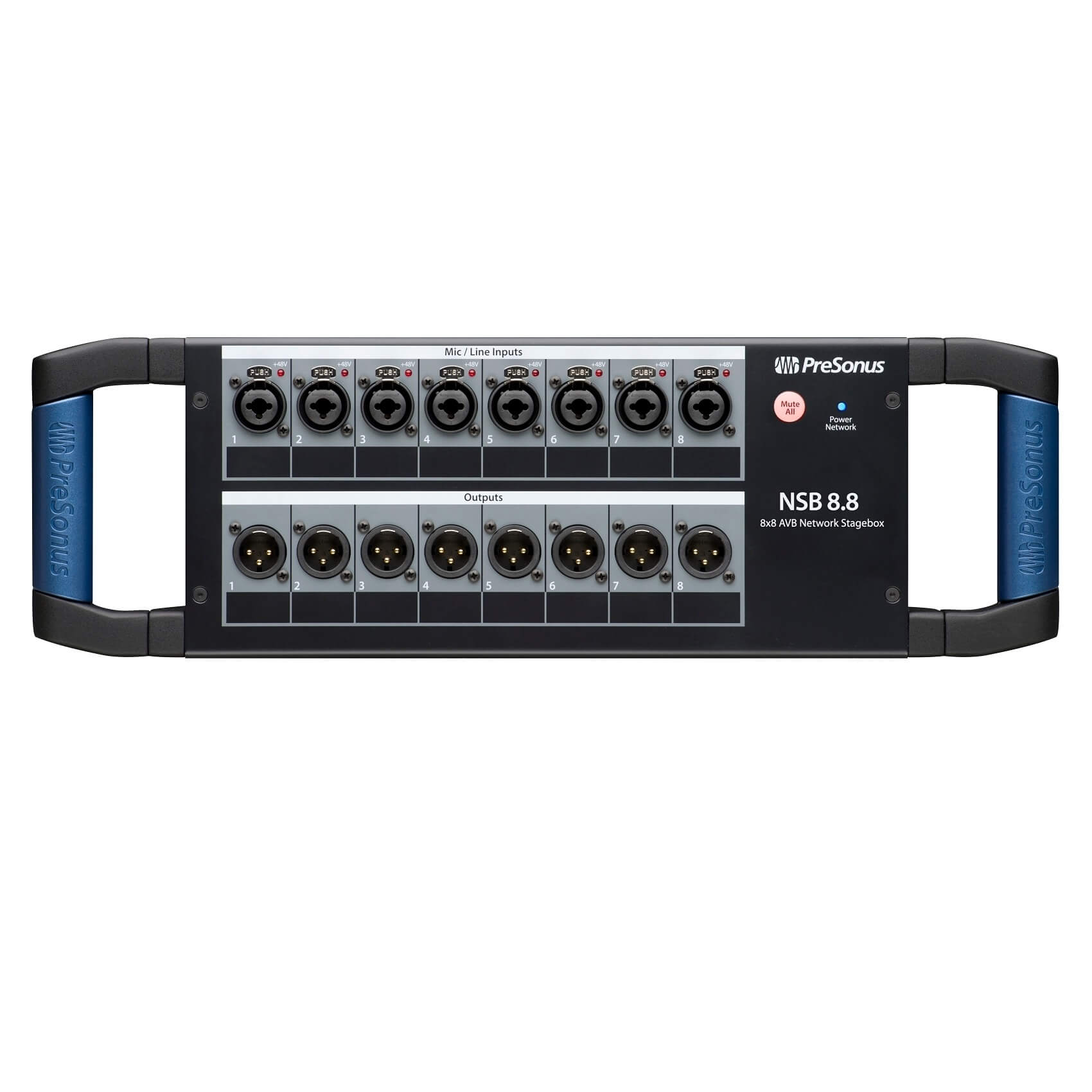 PreSonus NSB 8.8 - 8-input 8-output AVB Stagebox
