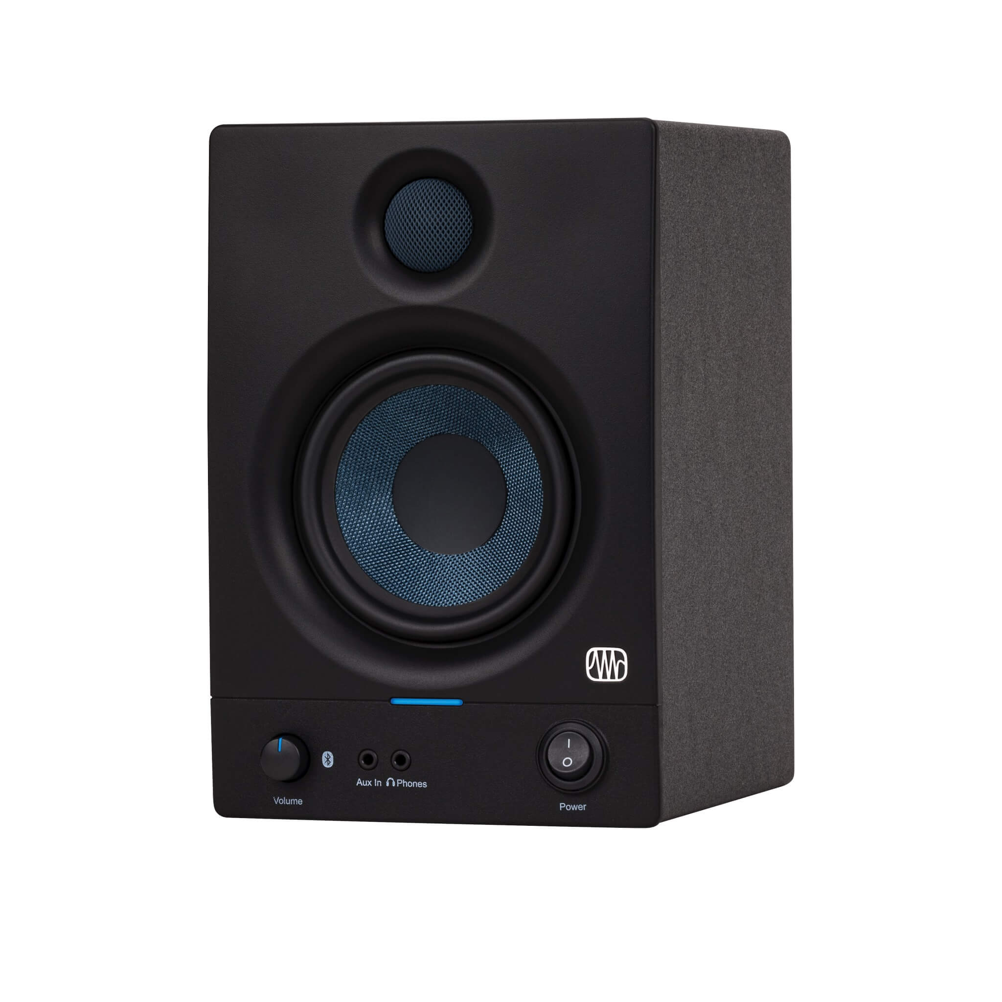PreSonus Eris 4.5BT - 4.5-inch Bluetooth Media Reference Monitors, left angle