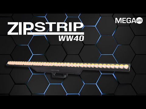 Mega-Lite ZIP Strip WW40 - Warm White LED Linear Wash Light, YouTube video