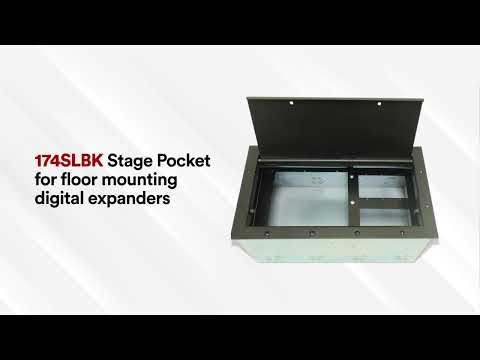 Ace Backstage 174SLBK - Stage Pocket for Allen & Heath and DigiCo, YouTube video