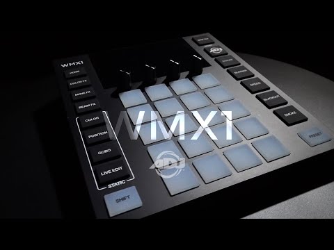 ADJ Lighting WMX1 Stand Alone DMX Controller, YouTube video