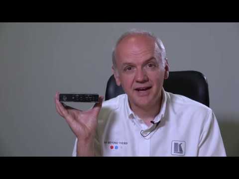 Kramer FC-46H24K - 4K HDR HDMI Audio De–Embedder, YouTube video