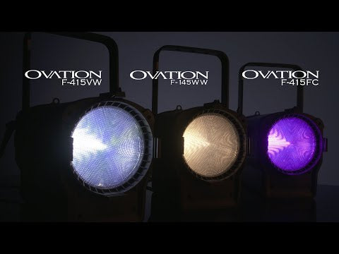 Chauvet Professional Ovation 6" Mid-Sized Fresnels - F-415VW, F-415WW, F-415FC