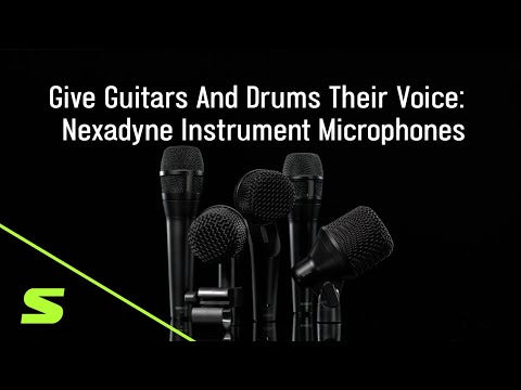 Shure Nexadyne Instrument Microphones: Give Guitars And Drums Their Voice, YouTube video