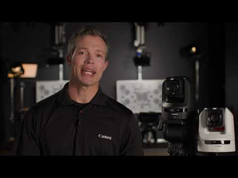 Introducing Canon's CR-N300 4K UHD PTZ Camera