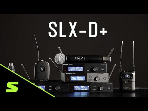 Shure SLX-D+ Digital Wireless Systems Overview, YouTube video