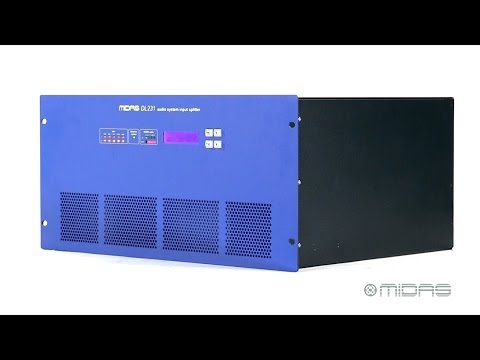 Midas DL231 - 24-Input, 24-Output Active Microphone Splitter, YouTube video
