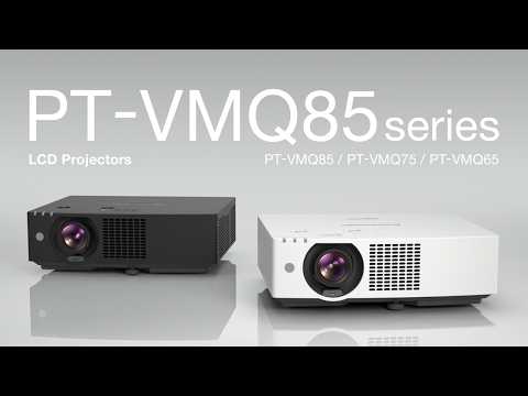 The Panasonic PT-VMQ85 Series - 4K 3LCD Portable Laser Projectors, YouTube video