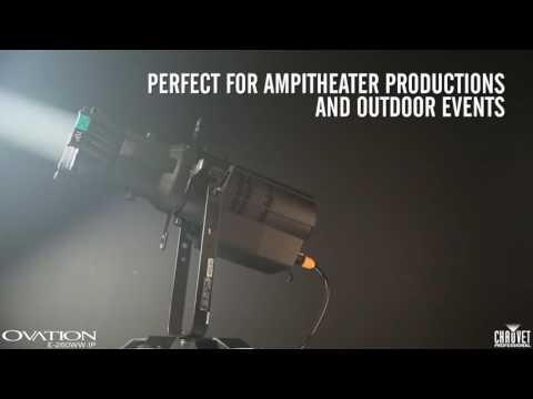 Chauvet Professional Ovation E-260WW IP - Warm White LED Ellipsoidal, IP65 rated