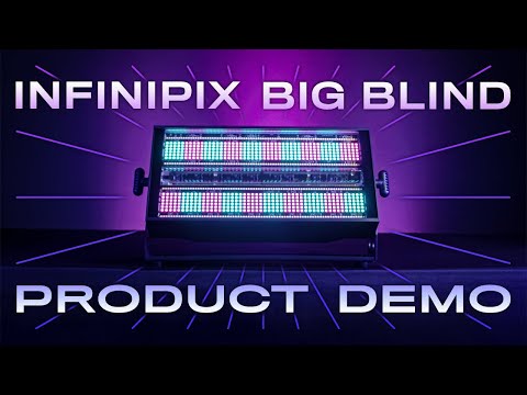 Blizzard Lighting InfiniPix Big Blind, product demo