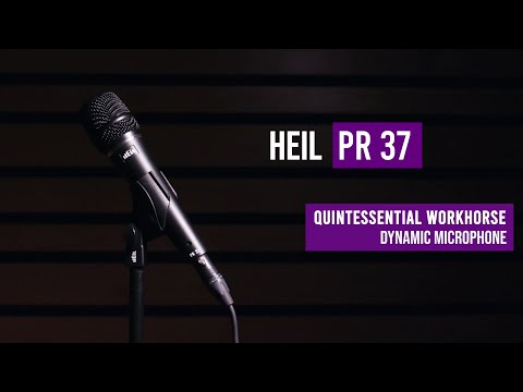Heil PR 37 Handheld Dynamic Vocal Microphone