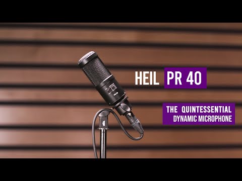 Heil PR 40 Large Diaphragm Studio Microphone