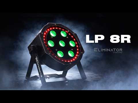 Eliminator Lighting LP 8R - RGBW LED Wash Fixture with FX Outer Ring