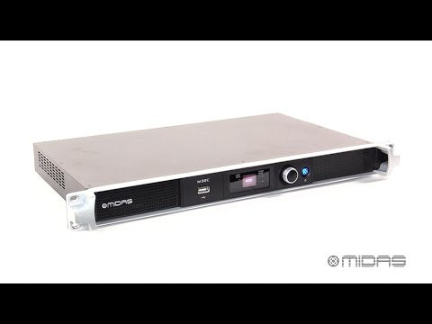 Midas M32C - Digital Rack Mixer with 40 Input-Channels and 25 Mix Buses, YouTube video