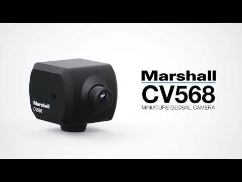 Marshall CV568 Global Genlock Camera with 3GSDI/HDMI - YouTube video