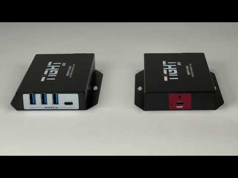 TiGHT AV USB-EXT11-KIT - USB 5Gbps Extender Kit over HDBaseT, 100m