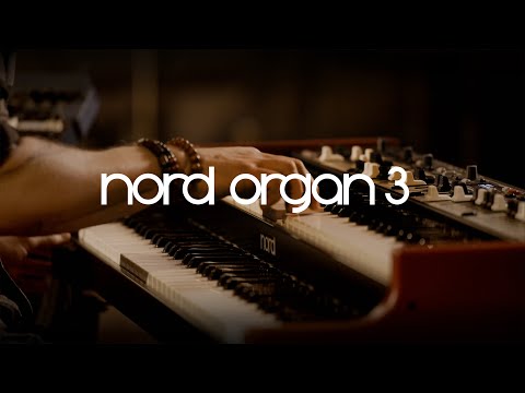 Nord Organ 3 with 2x61-key Triple Sensor Semi-Weighted Waterfall Keyboard, YouTube video