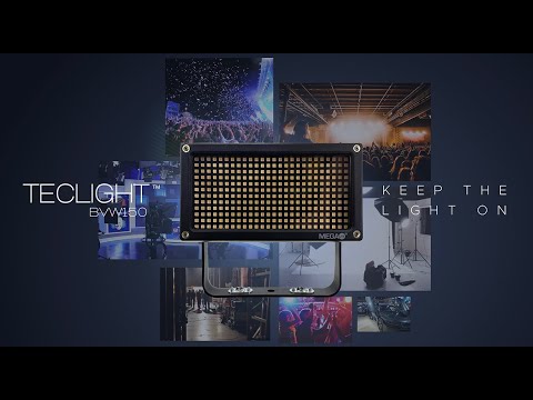 Mega-Lite TecLight BVW150 - Multipurpose LED Theatrical Work Light, IP65 rated