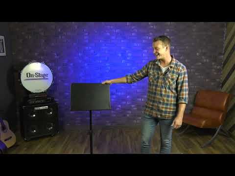 On-Stage SM7211B - Music Stand with Tripod Base, YouTube video