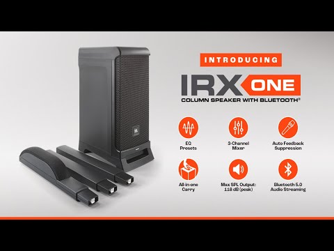 JBL IRX ONE All-In-One Column PA | Product Overview, YouTube video