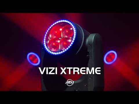 ADJ Vizi Xtreme - LED Beam/Wash Moving Head with FX Ring, YouTube video