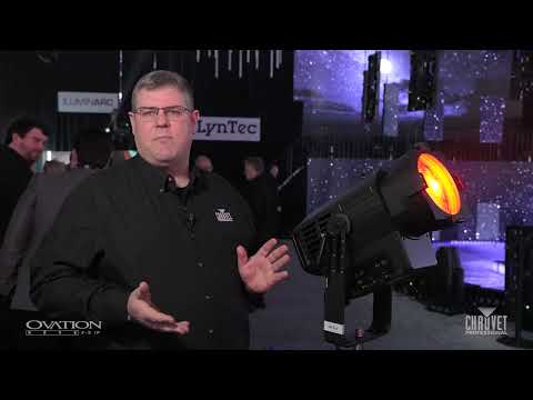 Chauvet Professional Ovation Rêve F-3 and F-3IP - Full Color LED Fresnel