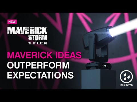 Chauvet Professional Maverick Storm 1 Flex - Spot Beam Wash Light IP65