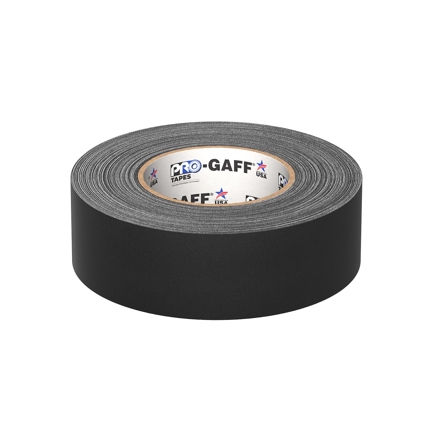 Pro Tapes PRO GAFF - Premium Gaffer Tape, 2" x 55 yd, Black flat