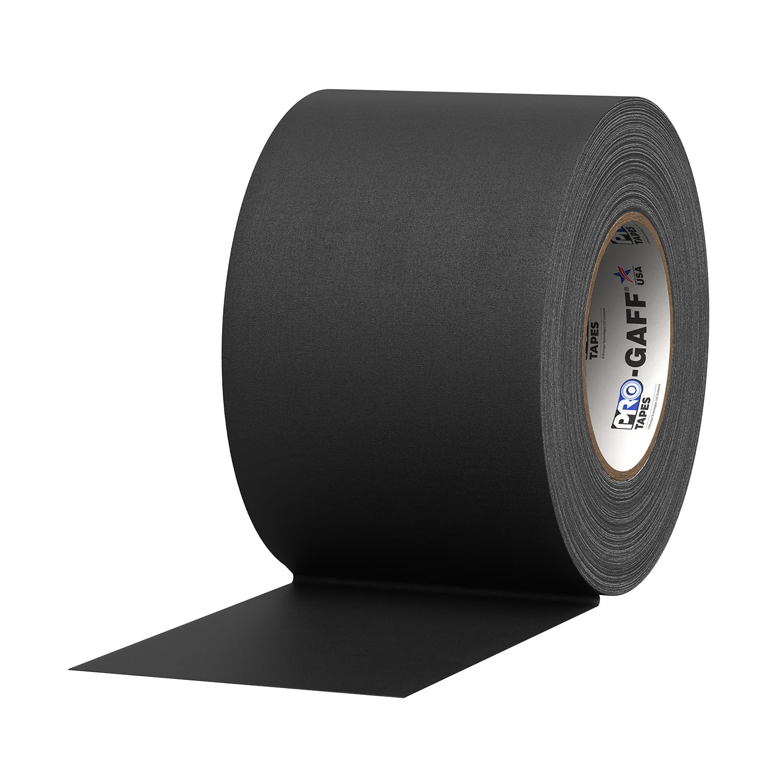 Pro Tapes PRO GAFF - Premium Gaffer Tape, 4" x 55 yd, Black