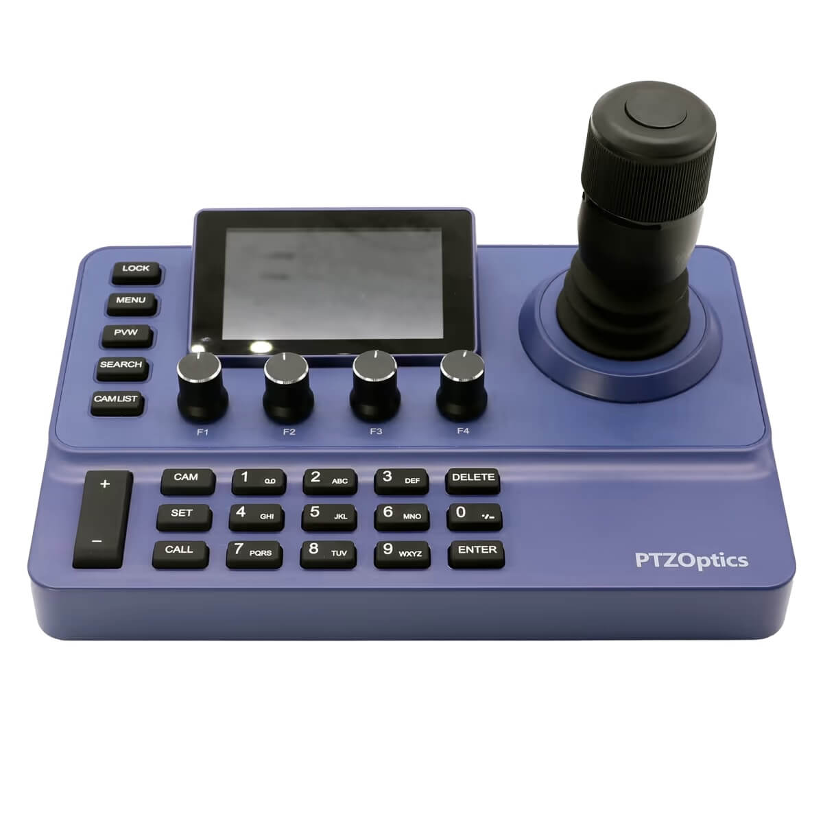 PTZOptics MiniJoy - Compact PTZ Camera Joystick Controller, front