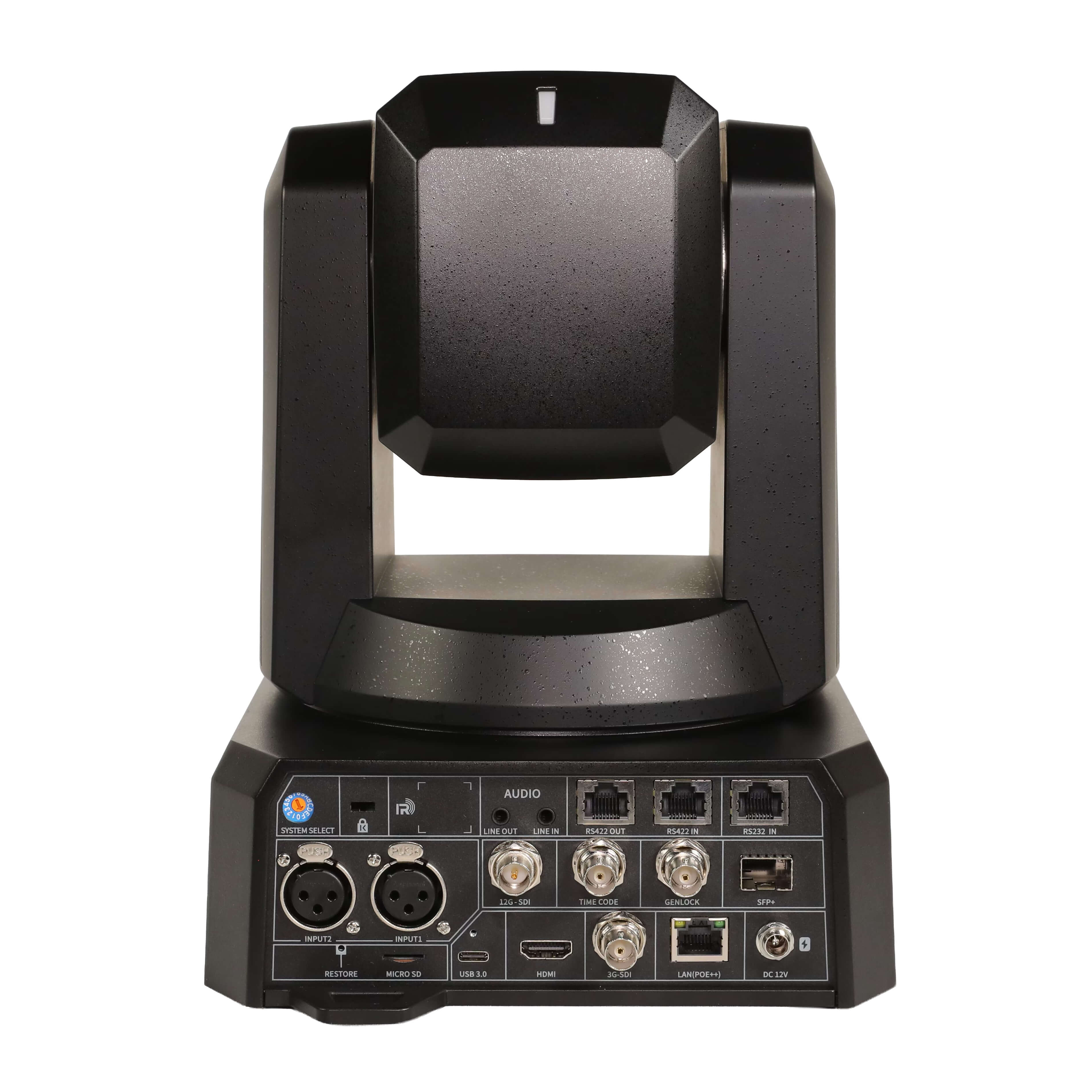 PTZOptics Rise 4K - Ultra HD Broadcast PTZ Camera, rear